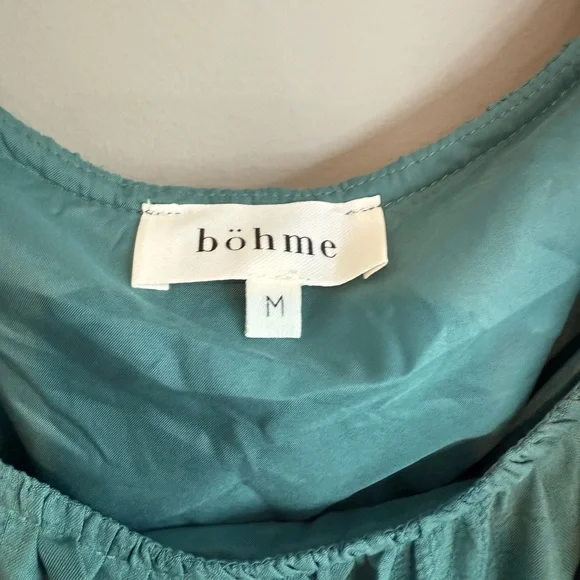 Bohme Teal Midi Dress - Picture 5 of 12